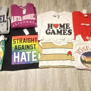 New With Tags Rue21 Wholesale Lot Of 10 Tshirts & Sweatshirts Size Xs-m $283